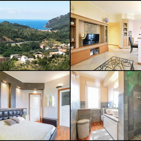 The Sea From The Hills Apartment Casarza Ligure
